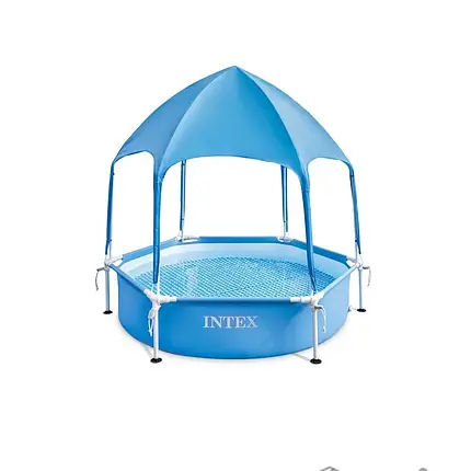 Каркасний басейн Intex 28209, 183 x 38 см (навіс, душ), фото 1