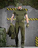 Літній тактичний костюм 8в1 TIRAN олива ДЛ6515, фото 9