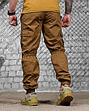 Літні тактичні штани джогери карго койот ДЛ7167, фото 3