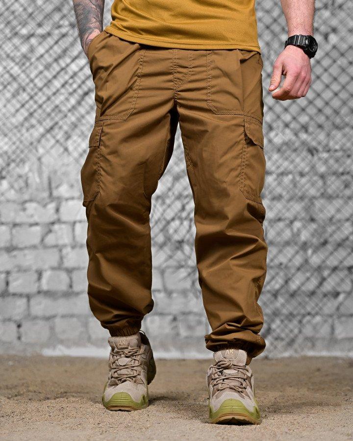 Літні тактичні штани джогери карго койот ДЛ7167, фото 1