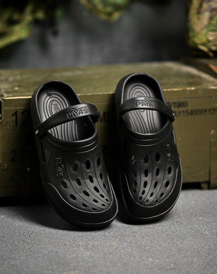 Крокси чорні ДЛ6587, фото 1