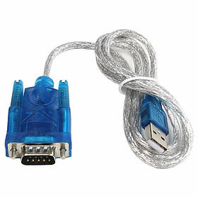 Кабель Atcom USB — COM (M/M) Blue/Silver (17303)
