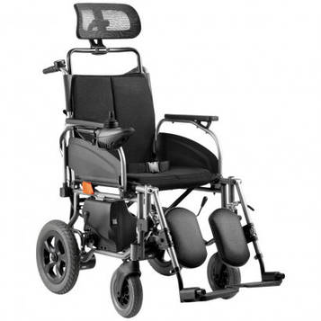Складаний електровізок з розкладною спинкою та підголовником OSD-D130HL