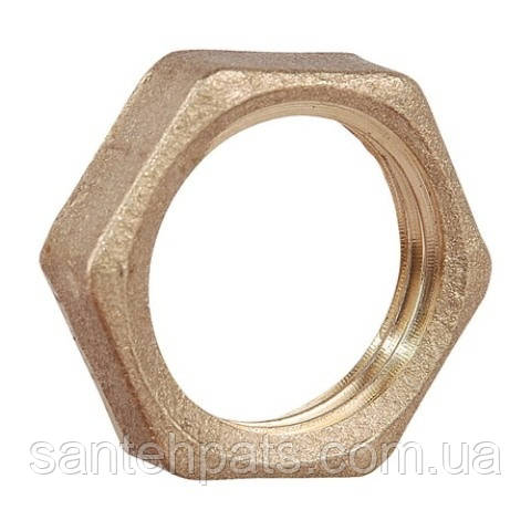 Гайка латунна 2", фото 1