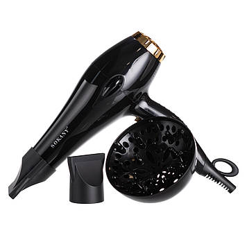 Фен для волосся Sokany SK-2213 з дифузором та концентратором 2600 Вт