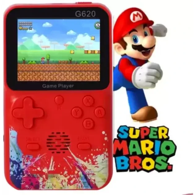 Портативна ігрова консоль Handheld Game Boy G620 500 ігор red, фото 1