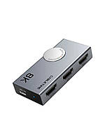 Світч Сabletime HDMI Switcher 2.1, 8K, 60Hz, 4K 120Hz (CP34G)