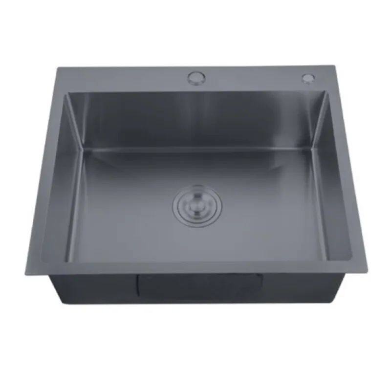 Мийка Zerix ZH5050-215 Nano-Black (3.0/0.8) з неіржавкої сталі (MX1582), фото 1