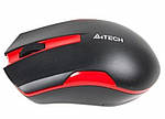 Миша бездротова A4Tech G3-200N Black/Red USB V-Track, фото 3
