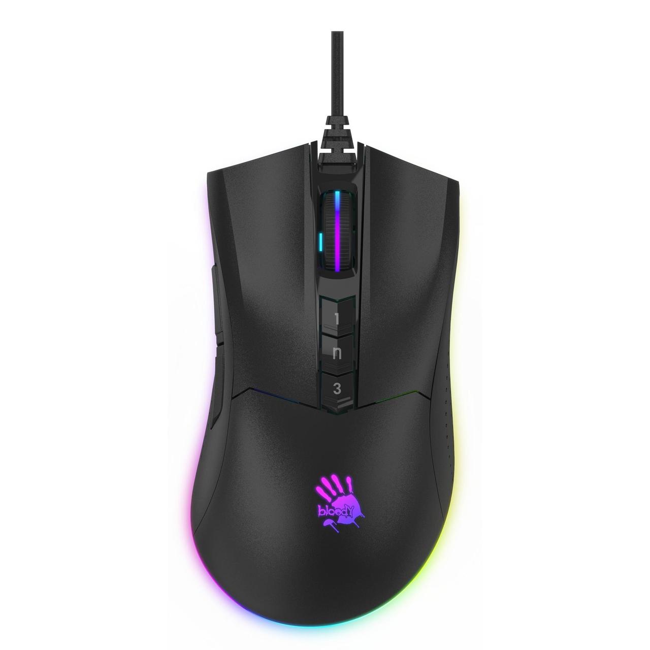 Миша A4Tech Bloody P90s Stone Black, фото 1