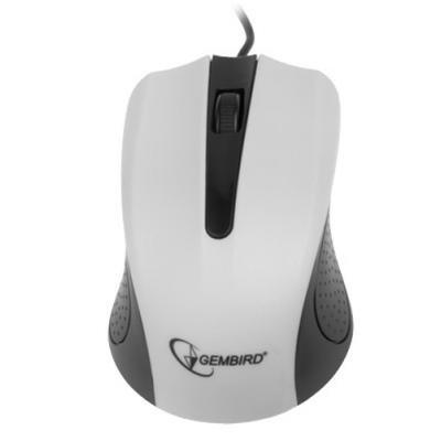 Миша Gembird MUS-101-W біла USB, фото 1