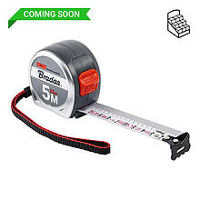 Рулетка на котушці, кінець нержавіюча сталь, 5м/25мм, DIY-MTWL12-0525/KD