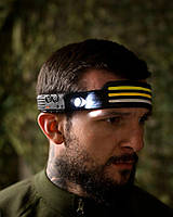 Налобний сенсорний ліхтар червоного світіння CB-689-3 ПП7739