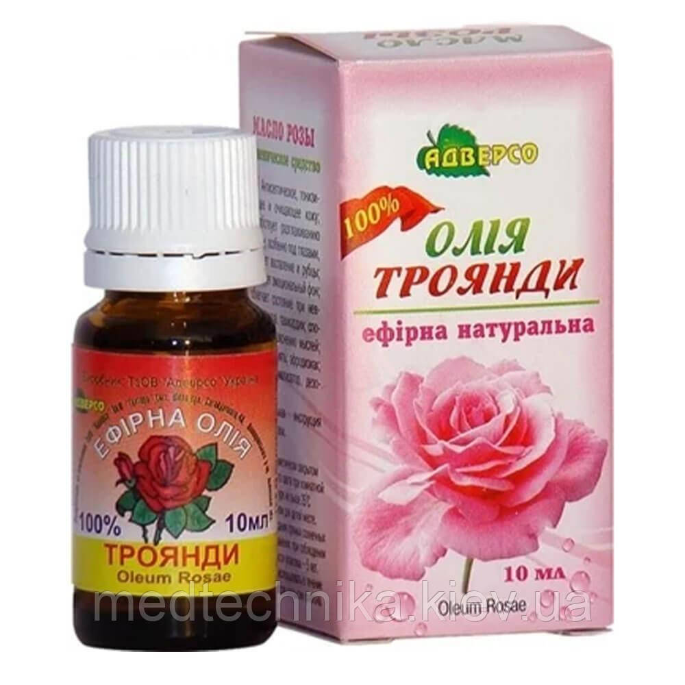 Ефірна олія троянди, 10%, 10 мл, Адверсо, фото 1