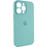 Чохол Silicone Case Full Camera Protective (AA) для Apple iPhone 13 Pro (6.1") Бірюзовий / Marine Green, фото 2