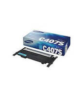 Заправка картриджа CLT-C407S принтера Samsung CLP-320/ 320N/ 325, CLX-3185/ 3185N/ 3185FN CYAN