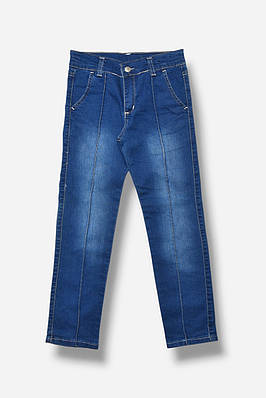 Джинси дитячі для дівчинки синього кольору р.10 202901T Безкоштовна доставка