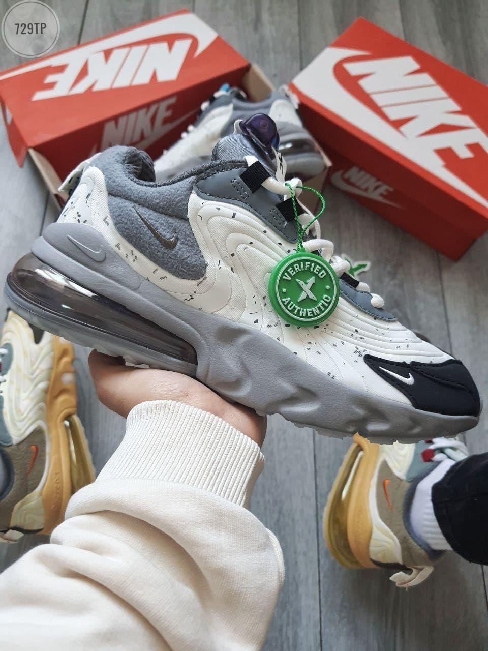 Nike x Travis Scott Air Max 270 Grey, фото 1