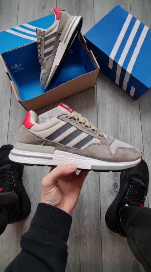 Adidas ZX 500 RM Grey, фото 1