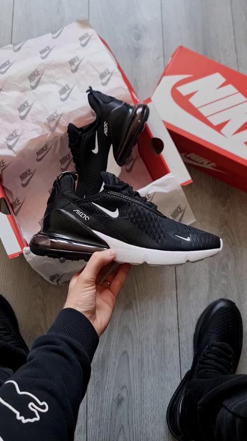 Nike Air Max 270 Black/White, фото 1