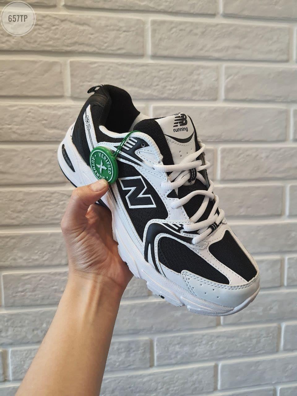 New Balance  530 abzorb White/Black, фото 1