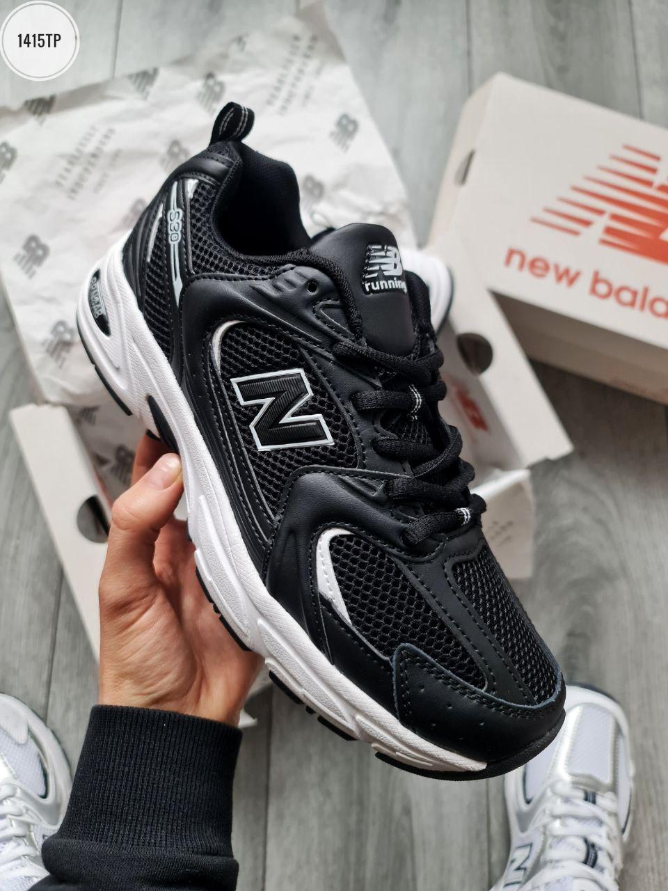 New Balance  530 Black/White, фото 1