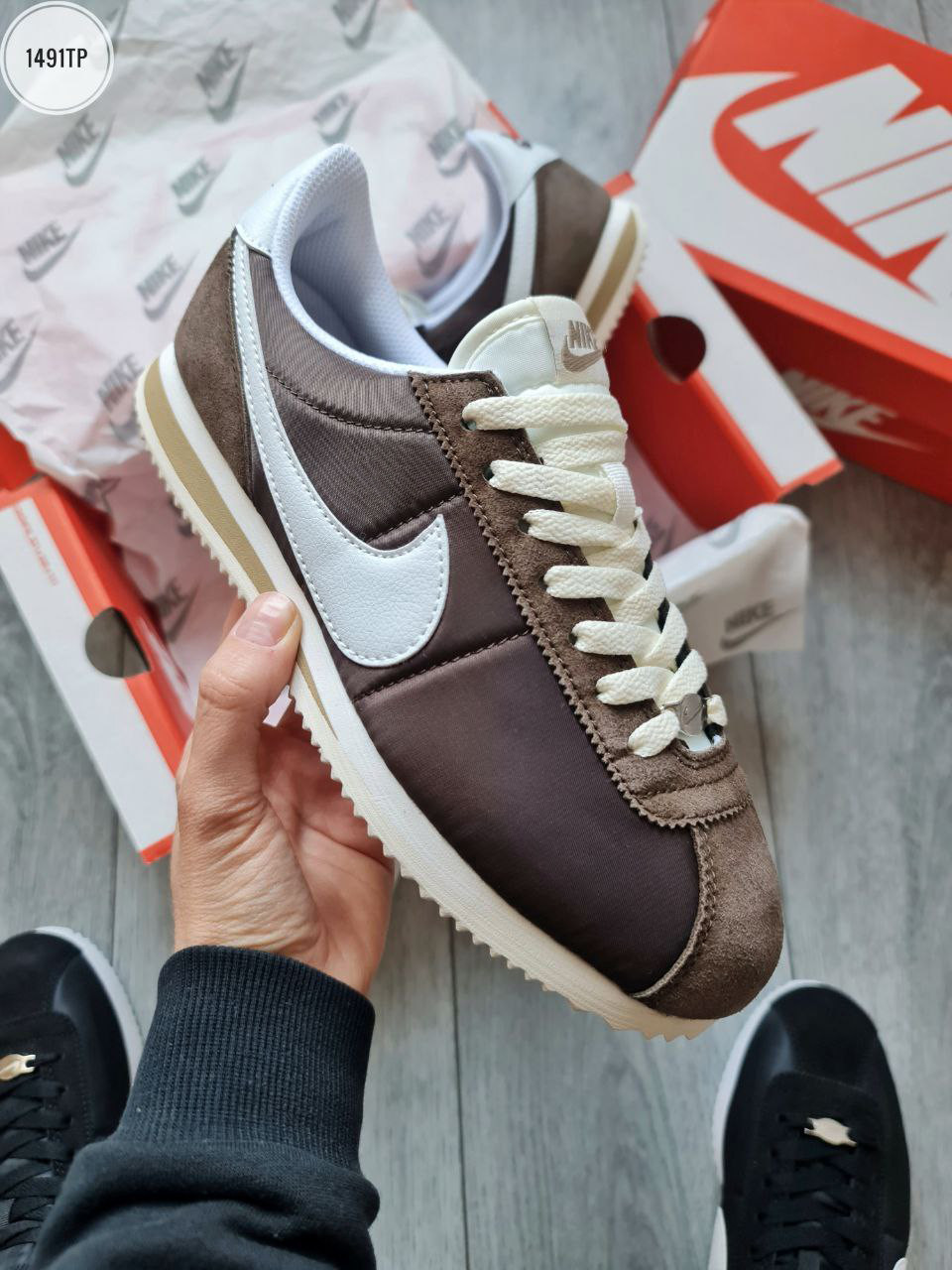 Nike Cortez Brown, фото 1