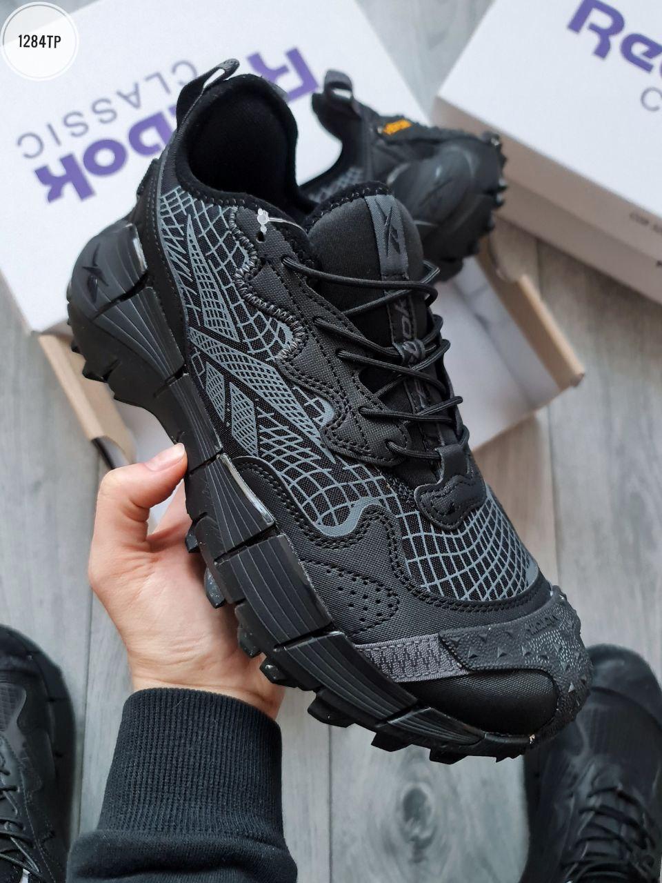 Reebok Zig Kinetica II Edge gore-tex Black/Gray, фото 1