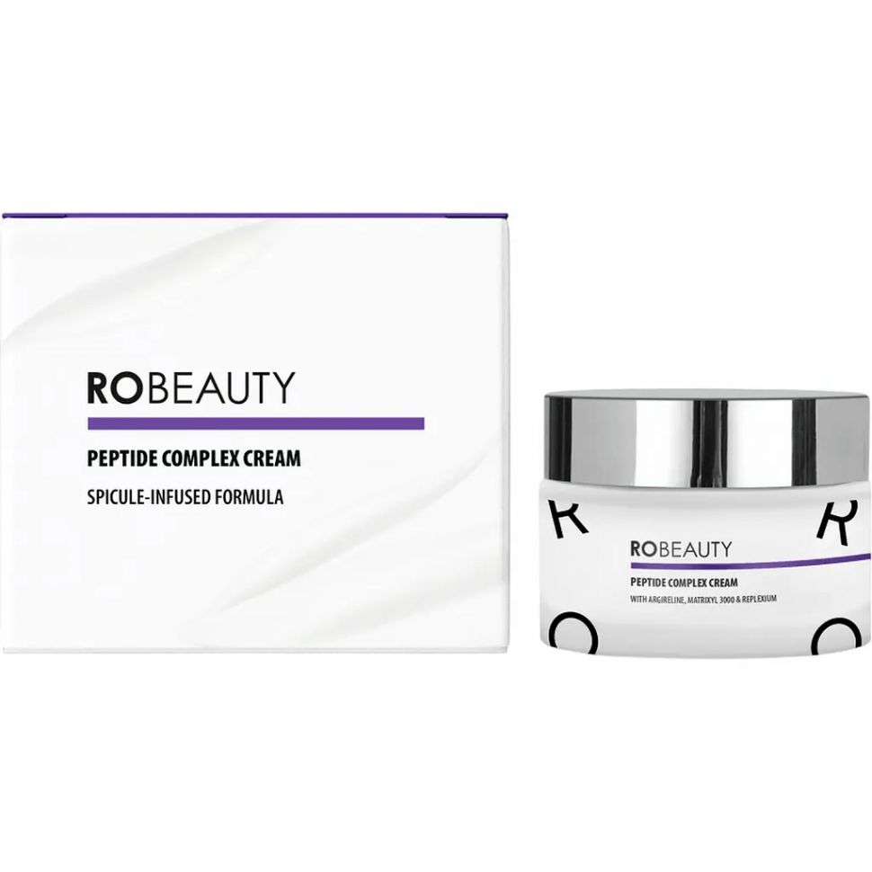 Крем для обличчя RoBeauty з пептидами Peptide complex cream 50 мл, фото 1