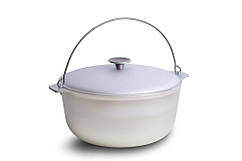 Казан з алюмінієвою кришкою похідний, об'єм 24л talko