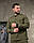 Тактична сорочка Mavrik олива Дихаюча, еластична, для військових, страйкболу, туризму, фото 9