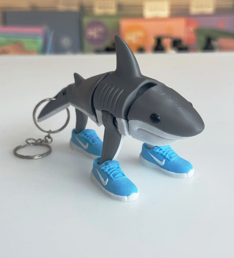 Tralalero Tralala – іграшка-акула з ногами | Italian Brainrot персонаж з TikTok, фото 1