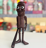 Тунг Тунг Тунг Саур Tung Tung Tung Sahur, Дерево іграшка-мем з барабанами Italian Brainrot персонаж брейнрот 19 см