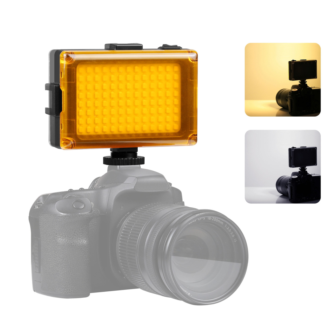 LED-лампа Puluz PU4096 Накамерне світло 3200-6400 К