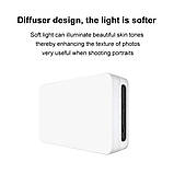 Світлодіодне світло Puluz PU566B з перемикними 6 фільтрами 2500K — 9000 K, фото 5