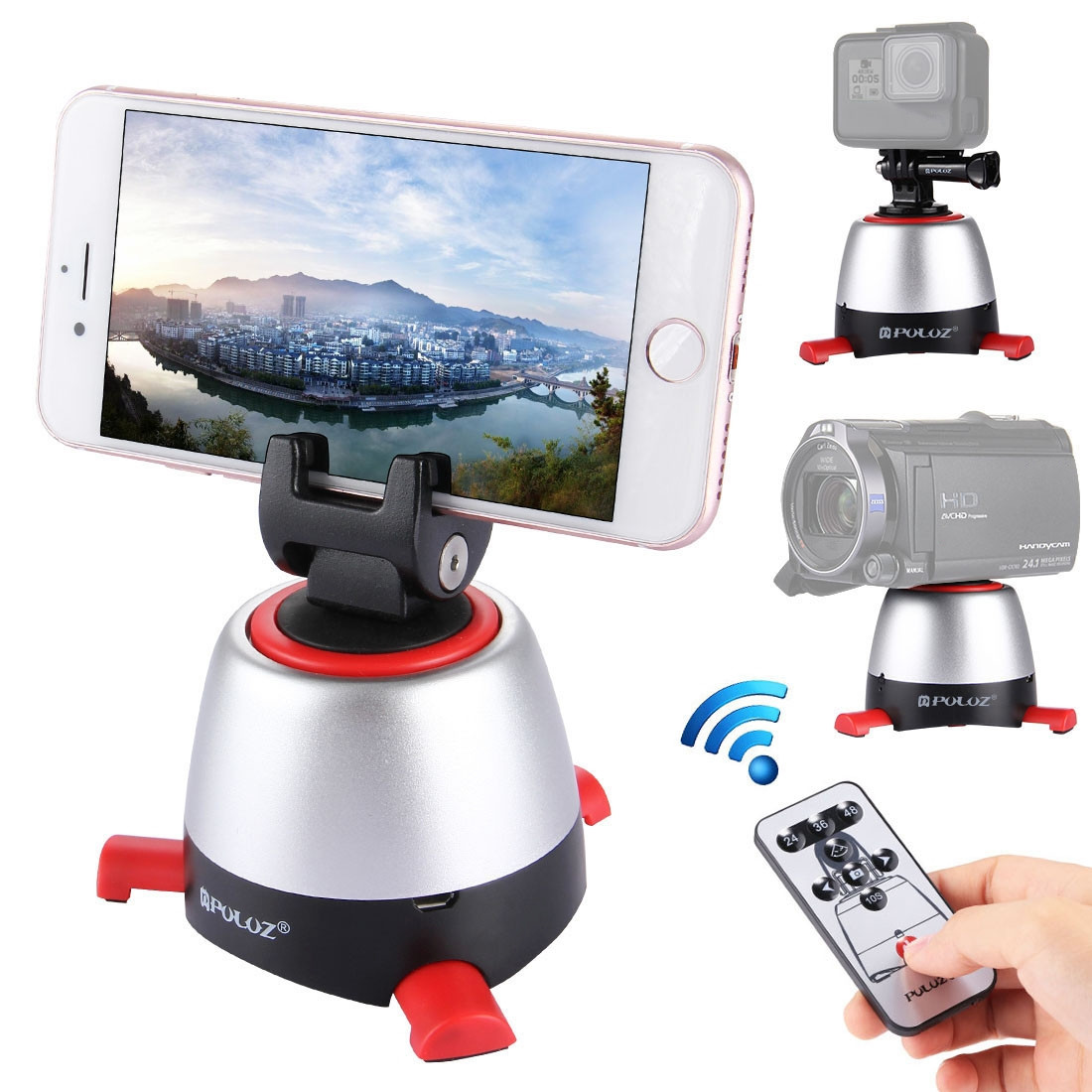 Розумний смарт-штатив 360° з пультом дистанційного керування Puluz PU360R