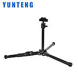 Професійний штатив для смартфона та фото- та відеокамер 138 см. Yunteng UT-360, фото 5