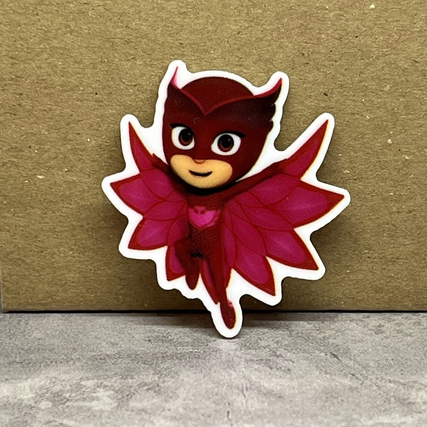 Серединка для бантиків 4 см-Герої в масках, арт 011557, 1 шт, Різнокольоровий, фото 1