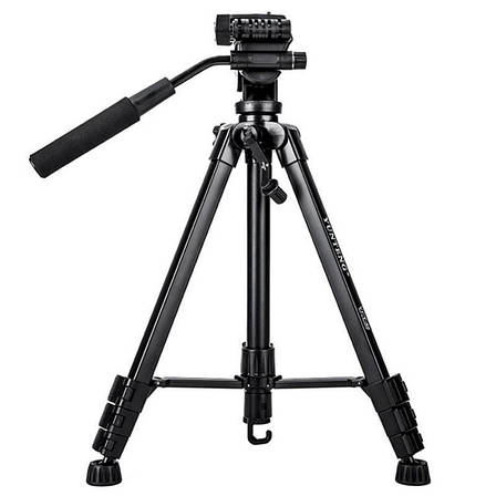 Штатив для смартфонів і DSLR камер Yunteng VCT-60 (50-156 см), фото 1