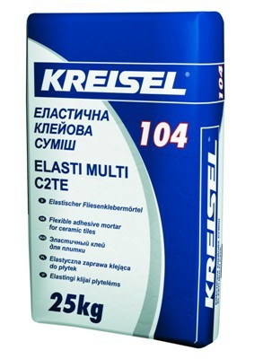 Kreisel 104 ELASTI MULTI Клей для плитки еластичний, 25 кг