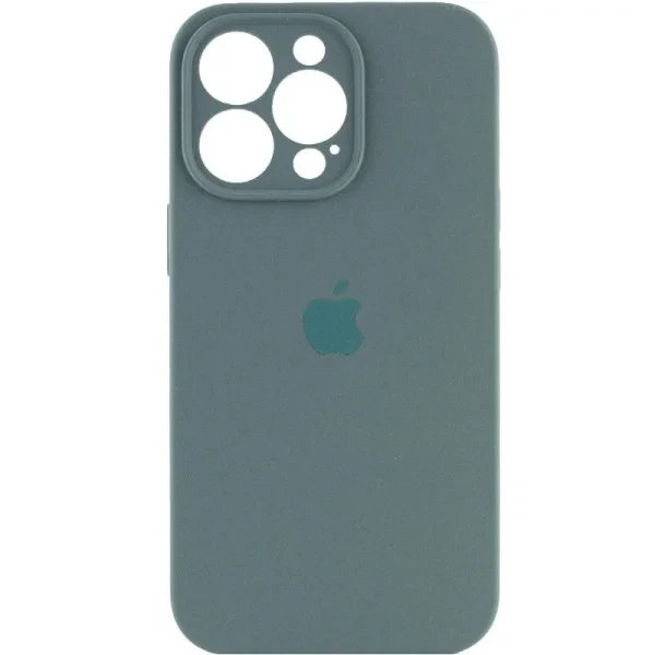 Чохол-накладка EpiK Silicone Case Full Camera Protective (AA) для Apple iPhone 16 Pro Max (6.9) Pine Green, фото 1