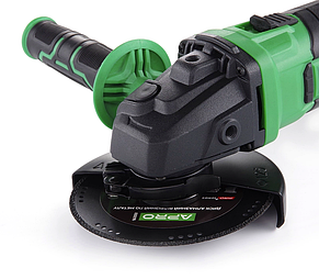 Шліфмашина кутова акумуляторна болгарка 20В 125 мм APRO 20AGS (895103) без АКБ, фото 3