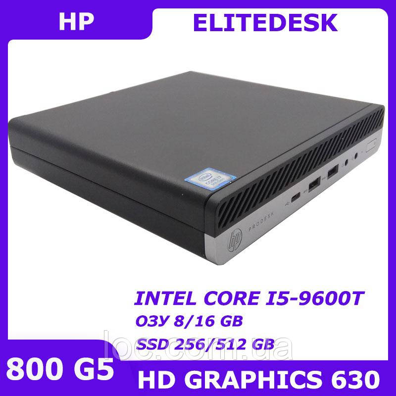 Міні ПК HP EliteDesk 800 G5 i5-9600T 8/256 GB DisplayPort DP-HDMI VGA WiFi+Bluetooth