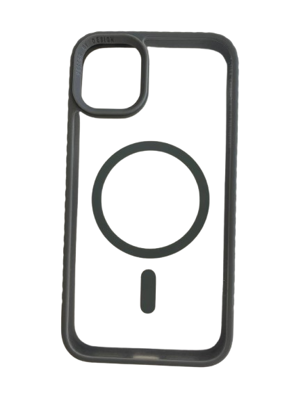 Накладка "Magnetic Ribbed" Iphone 11 Grey, фото 1