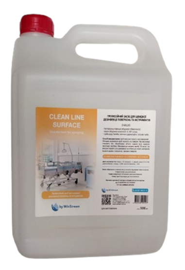 Дезінфекційний засіб Clean Line Surface, 5 л