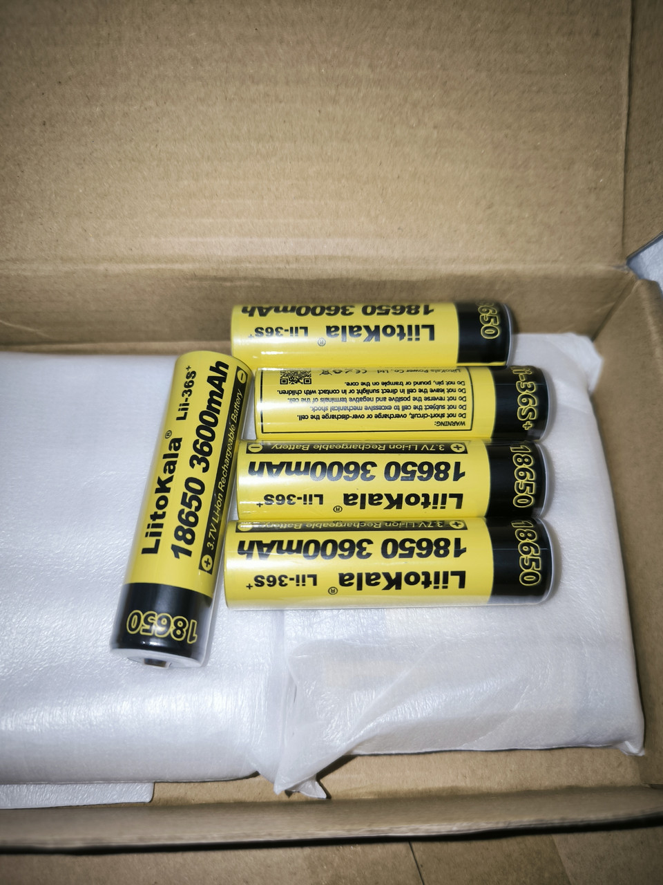 Розпродаж! Litokala 18650 3600mah акумулятор Акумулятор LiitoKala Lii-36S 18650 3600 мАгод 3.7В,  для ліхтарів, фото 1