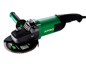 Шліфмашина кутова болгарка 180мм 2300 Вт APRO 180/2300 ПРМ (899011), фото 1