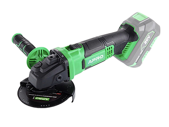 Шліфмашина кутова акумуляторна болгарка 20В 125 мм APRO 20AGS (895103) без АКБ, фото 1