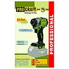 Акумуляторний гвинтоверт Procraft PS20 (1×АКБ 2,0 А·год + зарядний пристрій), фото 6