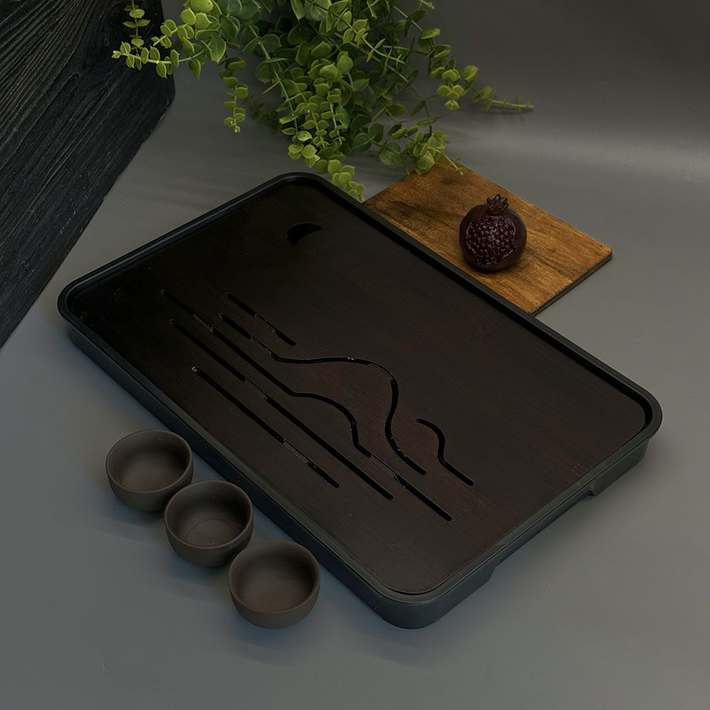 Чабань із темного дерева «Місячна ніч» (36 см * 23.5 см), фото 1